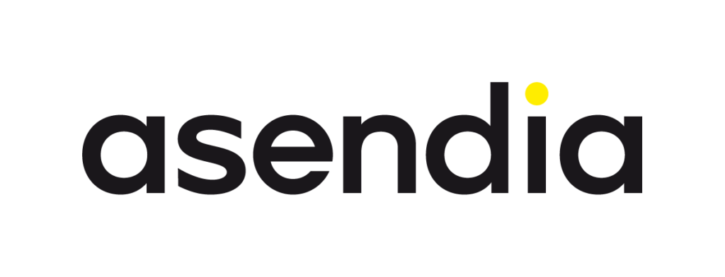 Asendia logo in black
